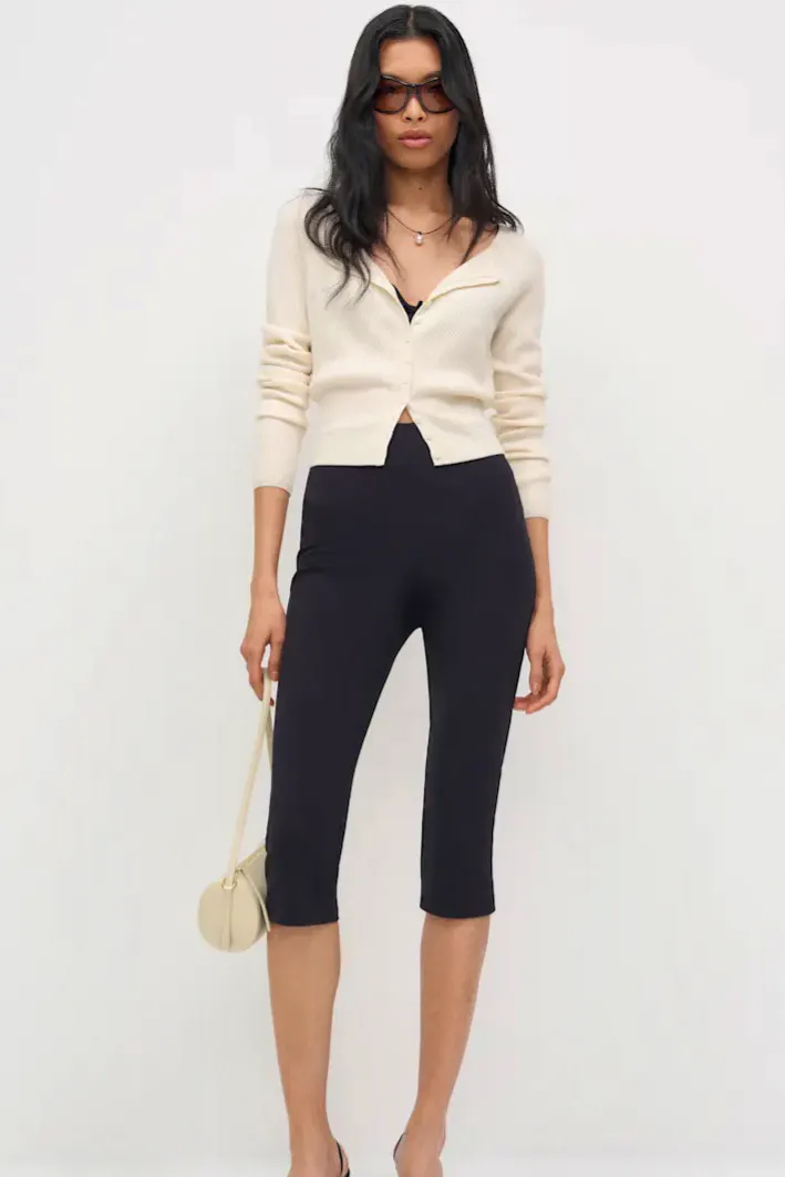 Reformation Jill Cropped Knit Pant, £128
