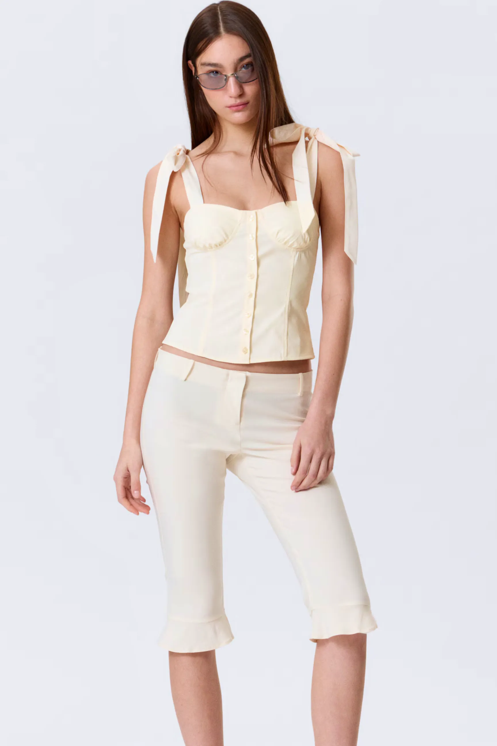 H&M Low Rise Tailored Capri Trousers, £26.99