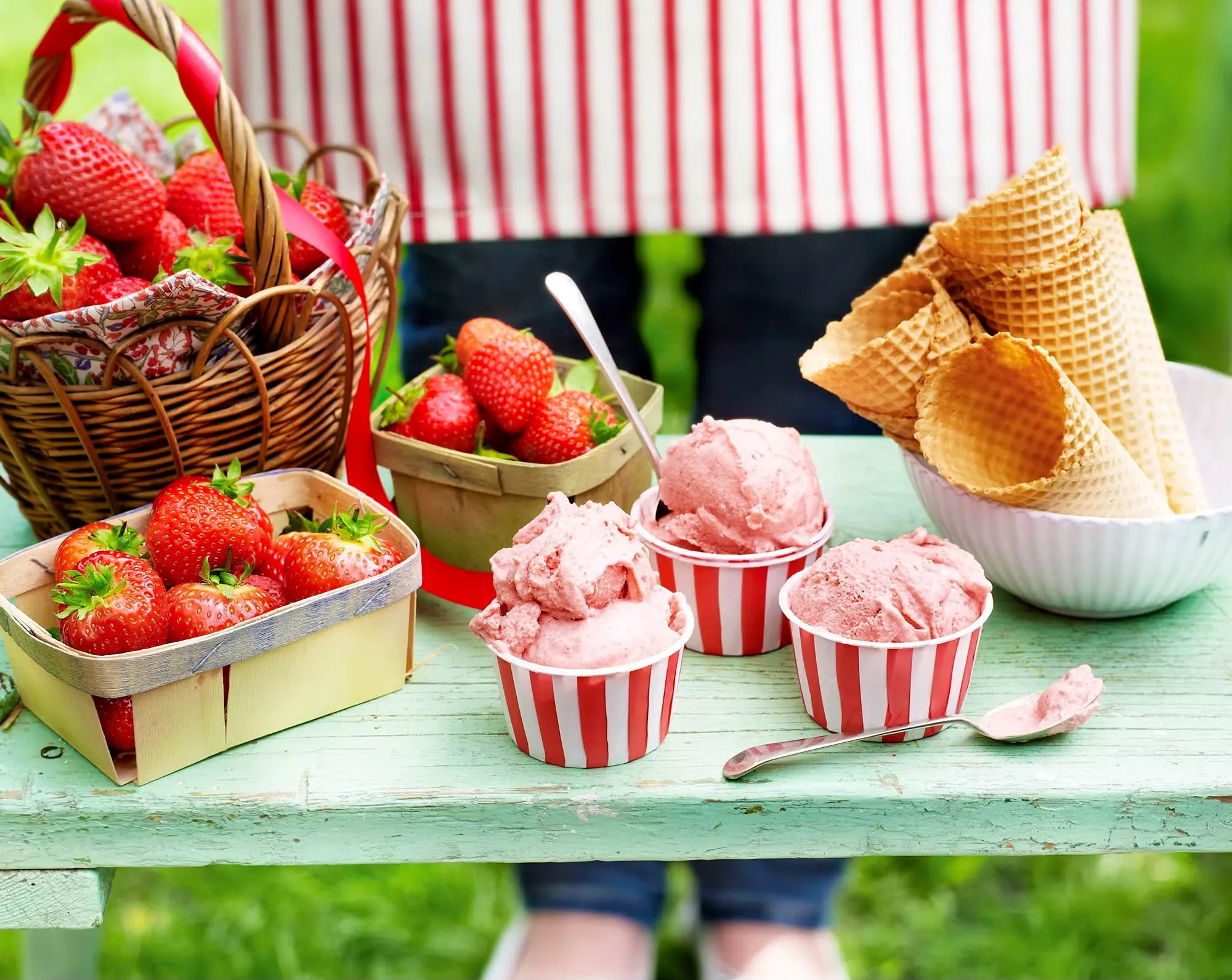 Strawberry Ice Cream