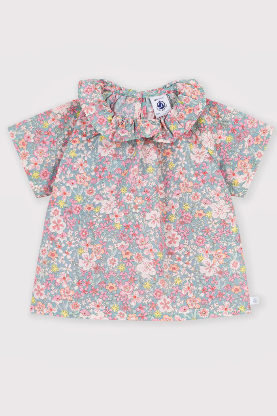 Petit Bateau Babies' Short-Sleeved Cotton Blouse, £35
