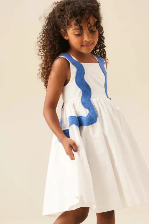 Angel & Rocket Avery Ric Rac Panelled Dress, £36