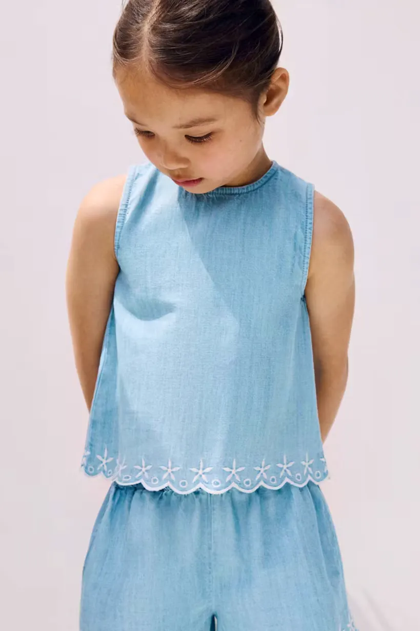 Mango Embroidered Star Blouse, £19.99