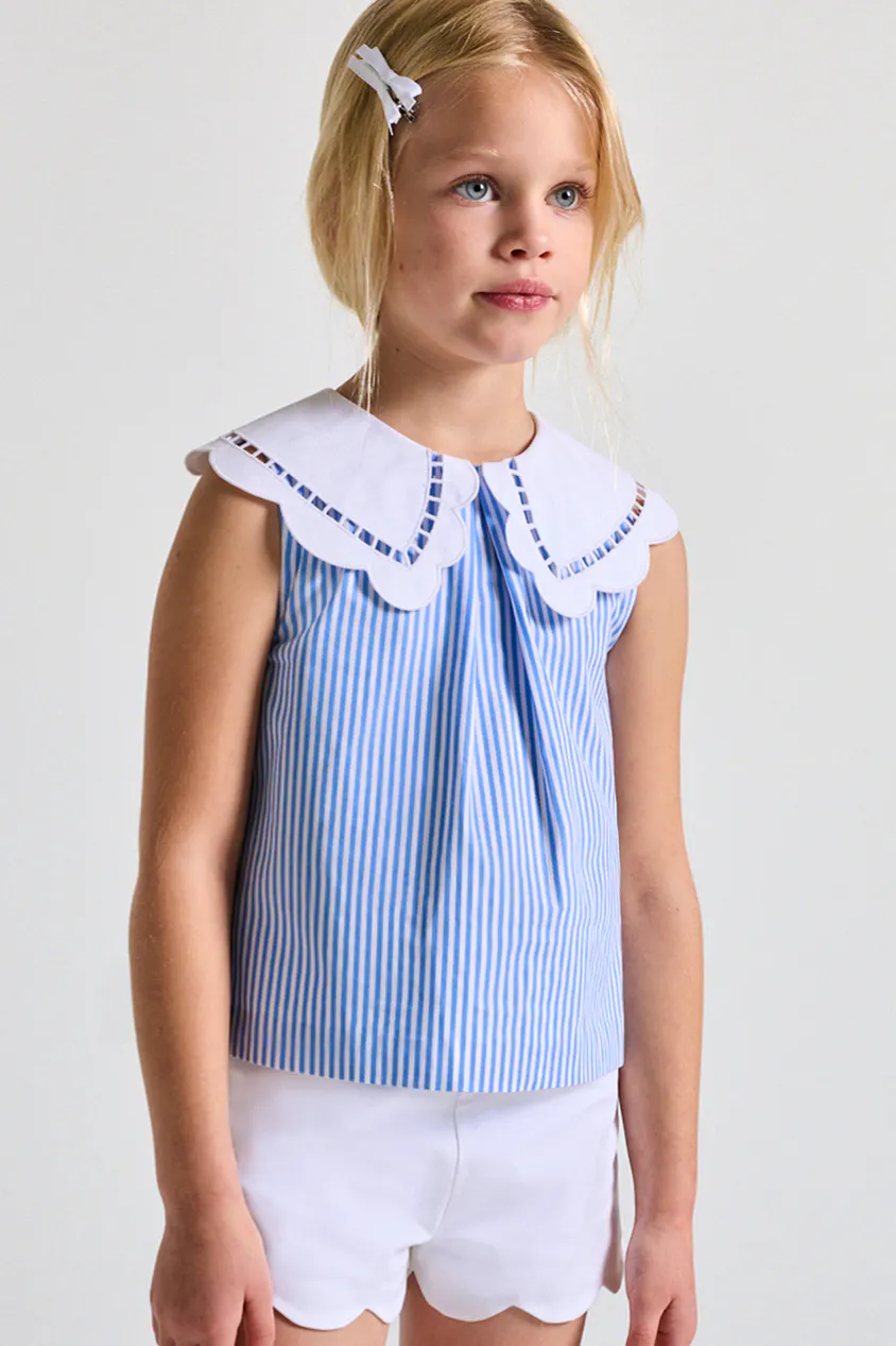 Jacadi Striped Poplin Blouse, £49