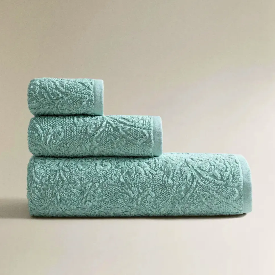 Zara Home Floral Jacquard Bath Towel, £29.99