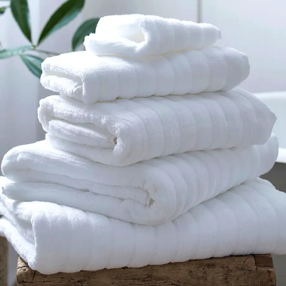 The White Company Rib Hydrocotton Towels, £30