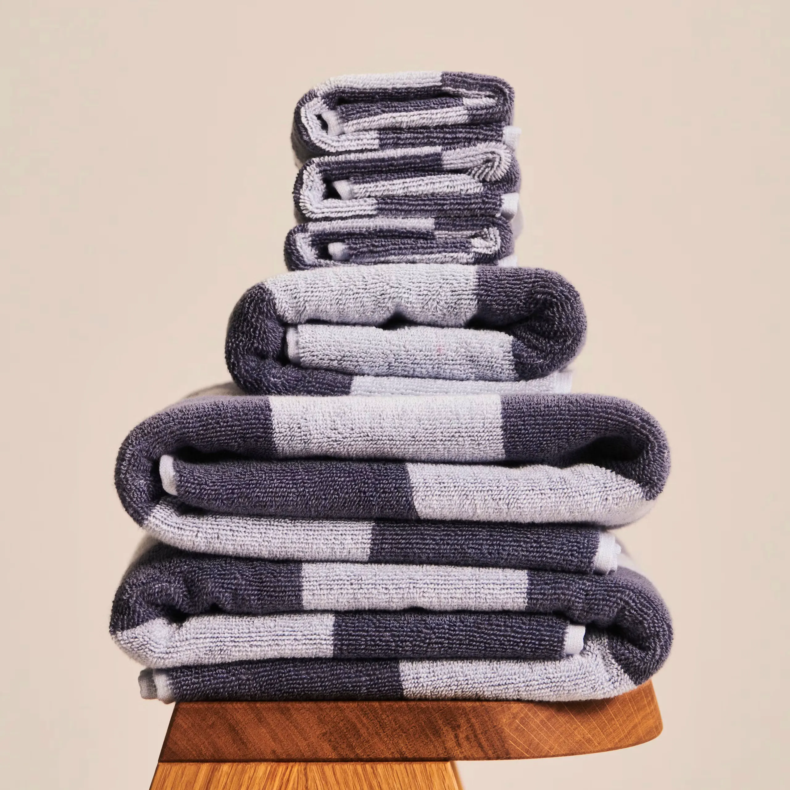 HAY Check Bath Towel, £55