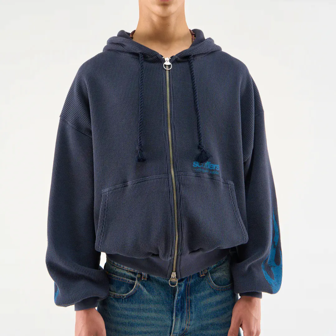 Scuffers Flame Navy Zipper, £95