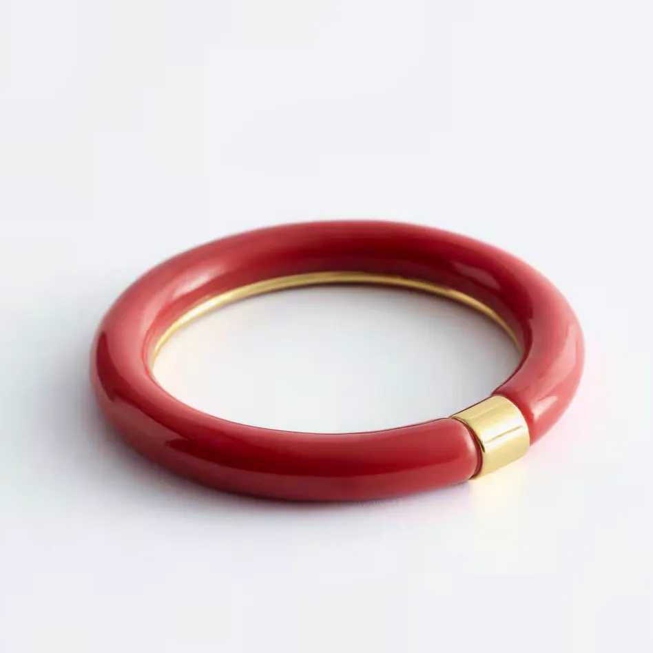 & Other Stories Contrast Metal Resin Bangle, £27