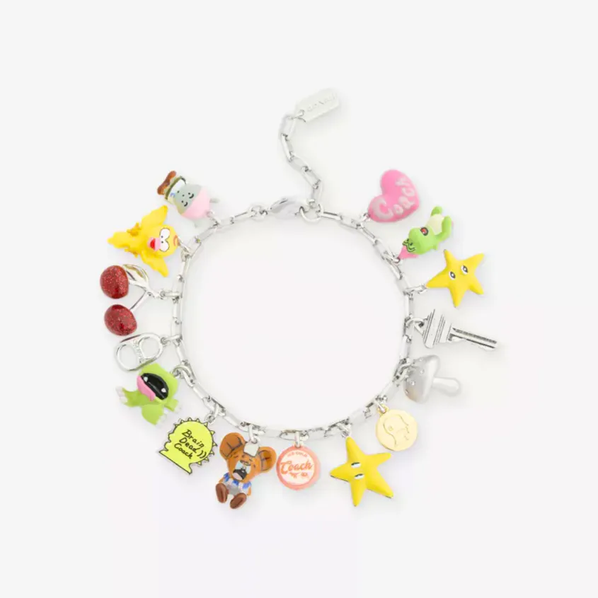 Coach Coach x Brain Dead Metal Charm Bracelet, £275