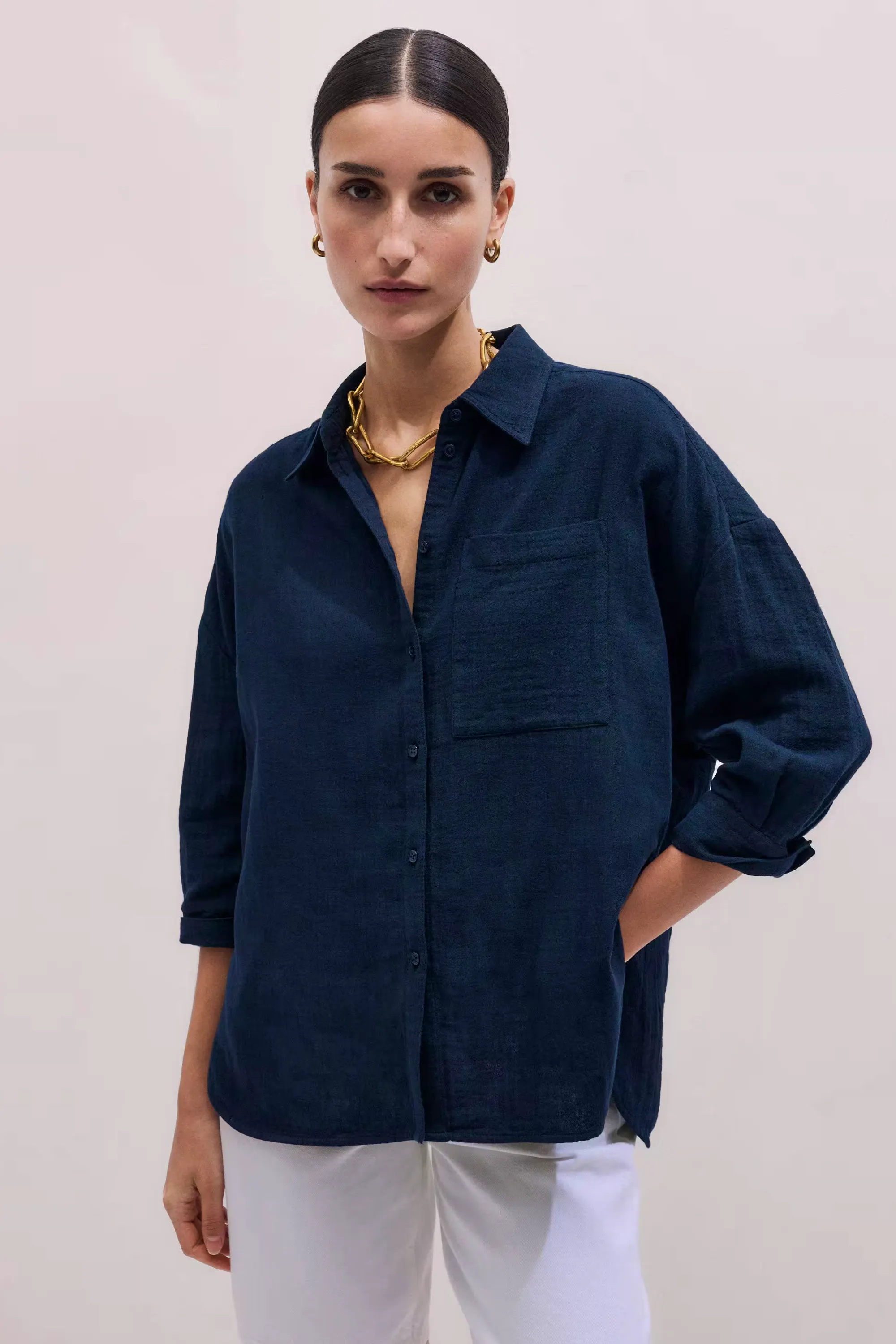 ME+EM Relaxed Summer Shirt, £85