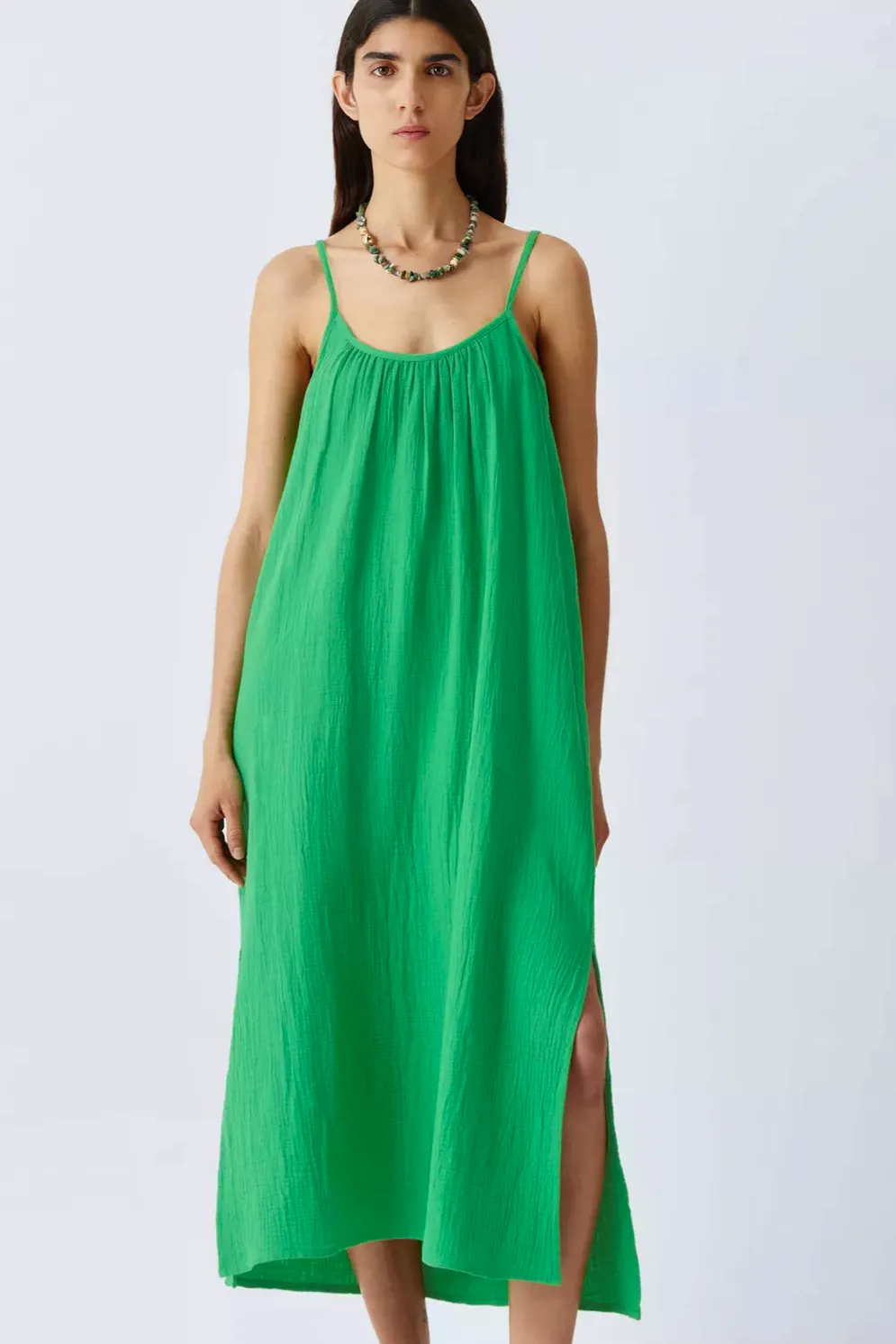 John Lewis Cheesecloth Cami Dress, £29