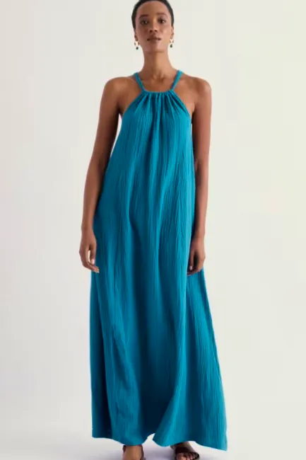 Seasalt Cornwall Belowda Double Gauze Dress, £70