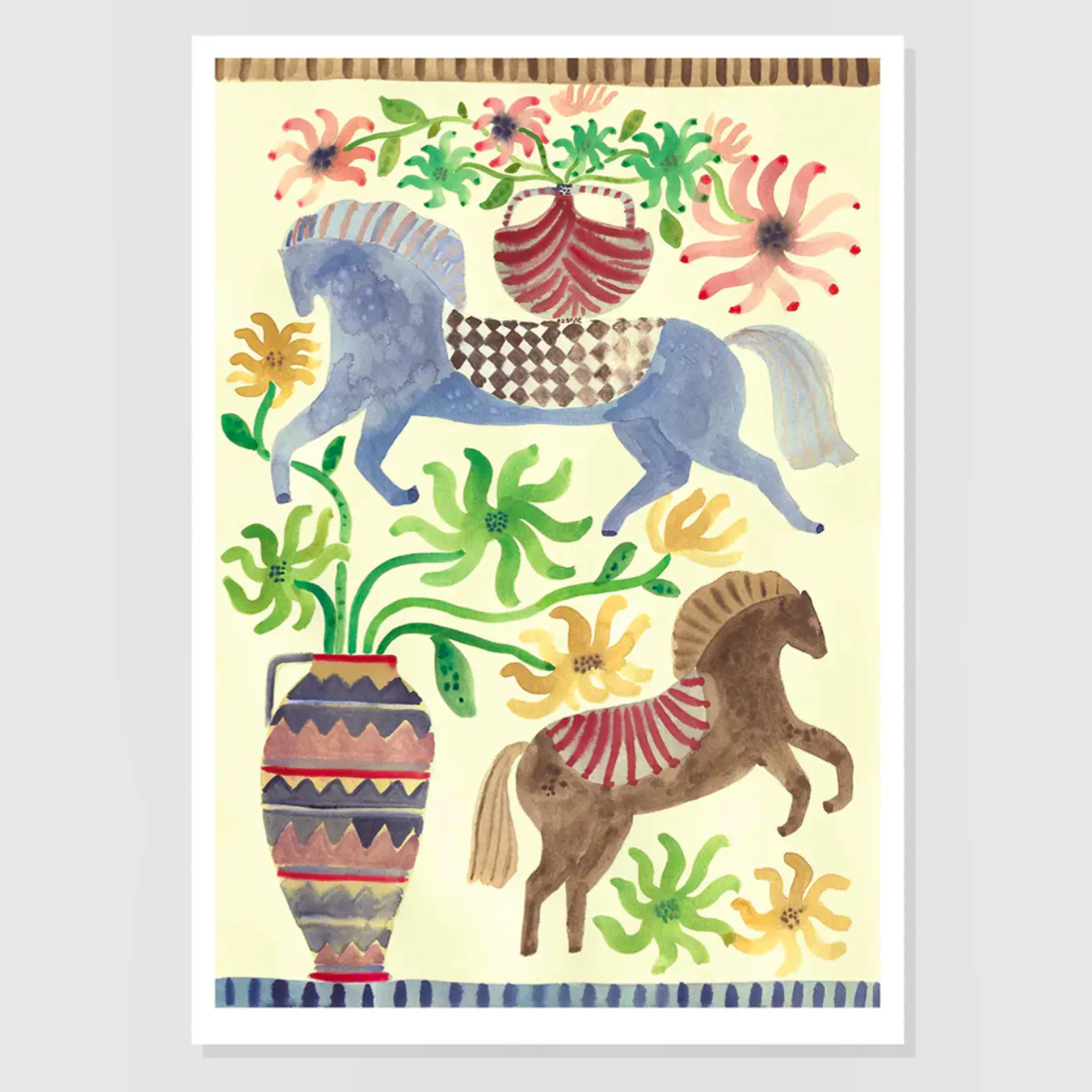 Not Another Bill Dance Through The Dahlias A3 Print