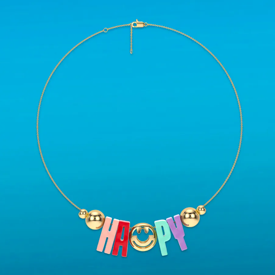 Roxanne First Happy Chain Necklace