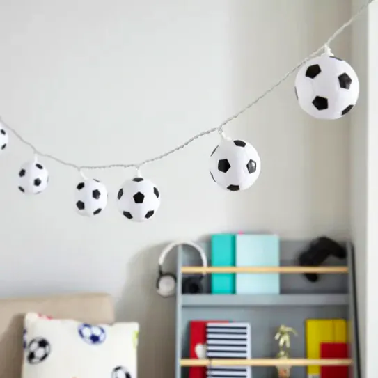 Dunelm Football 10 LED String Lights, £5