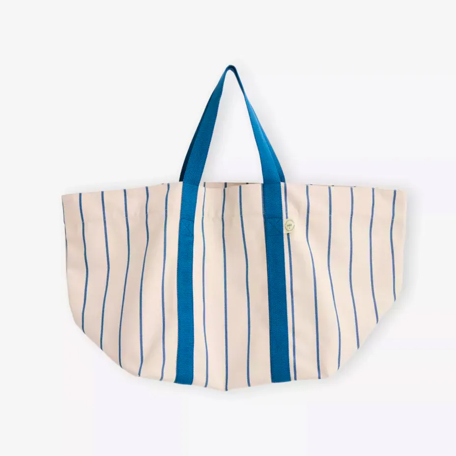 Hay Outdoor Market Striped Woven Picnic Bag, £49