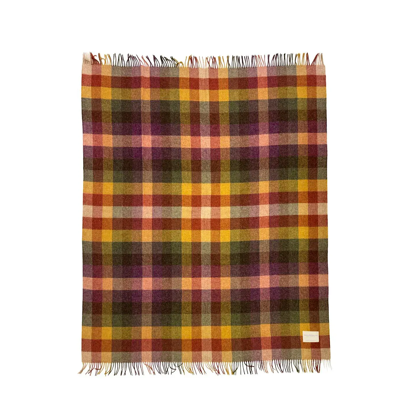 Emma Bridgewater Brown Check Wool Throw, £63