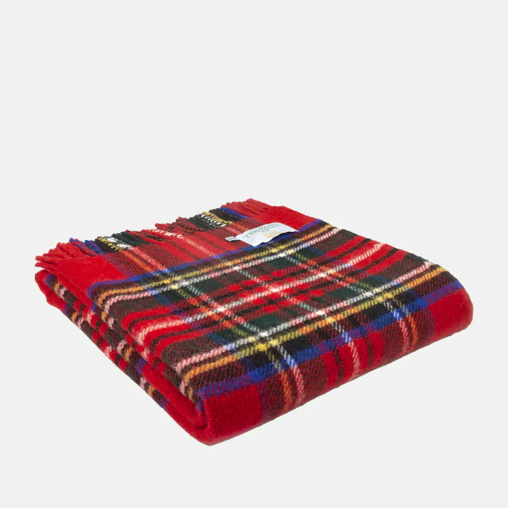 The Hambledon Royal Stewart Tartan Throw, £75