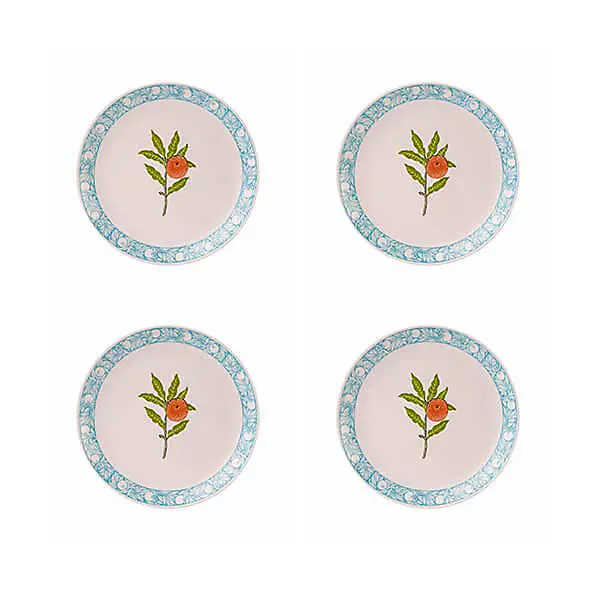 William Morris At Home Fruit Set of 4 Melamine Side Plates, £26.40