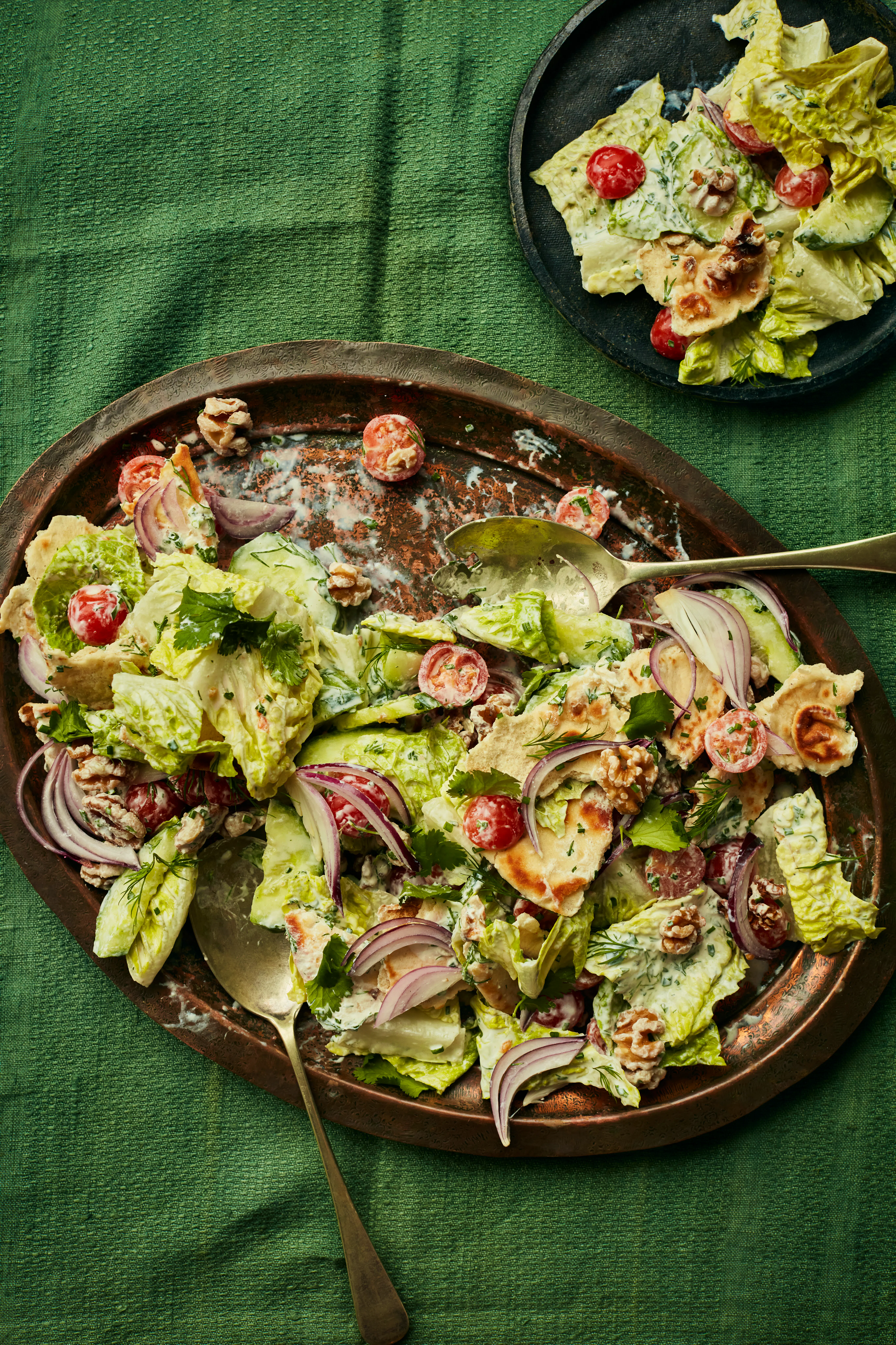 Qurutob - Tajik Bread Salad