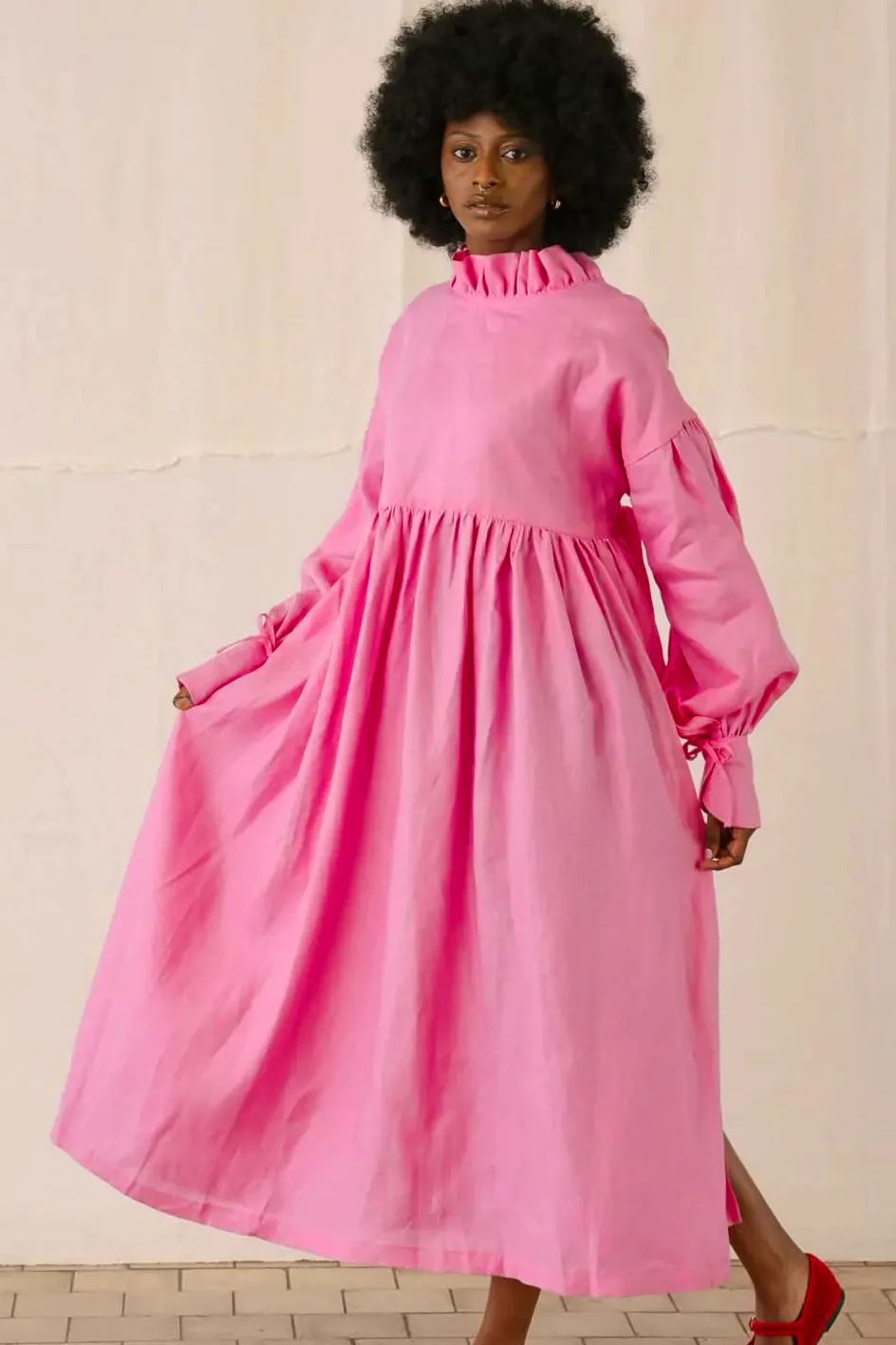 Kindred Of Ireland Camille Dress, Candy, £410