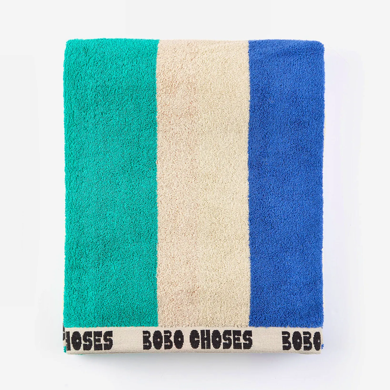 Bobo Choses Colour Block Cotton Beach Towel, £28