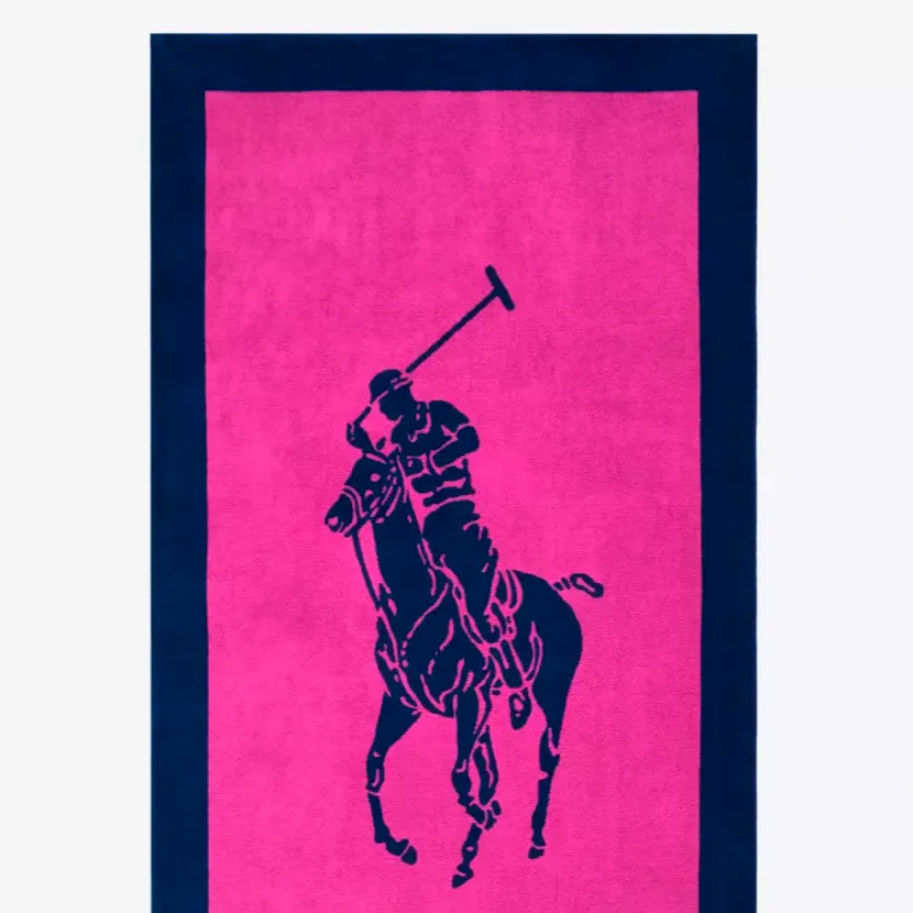 Ralph Lauren Home Polo Player-Jacquard Cotton Beach Towel, £119.20