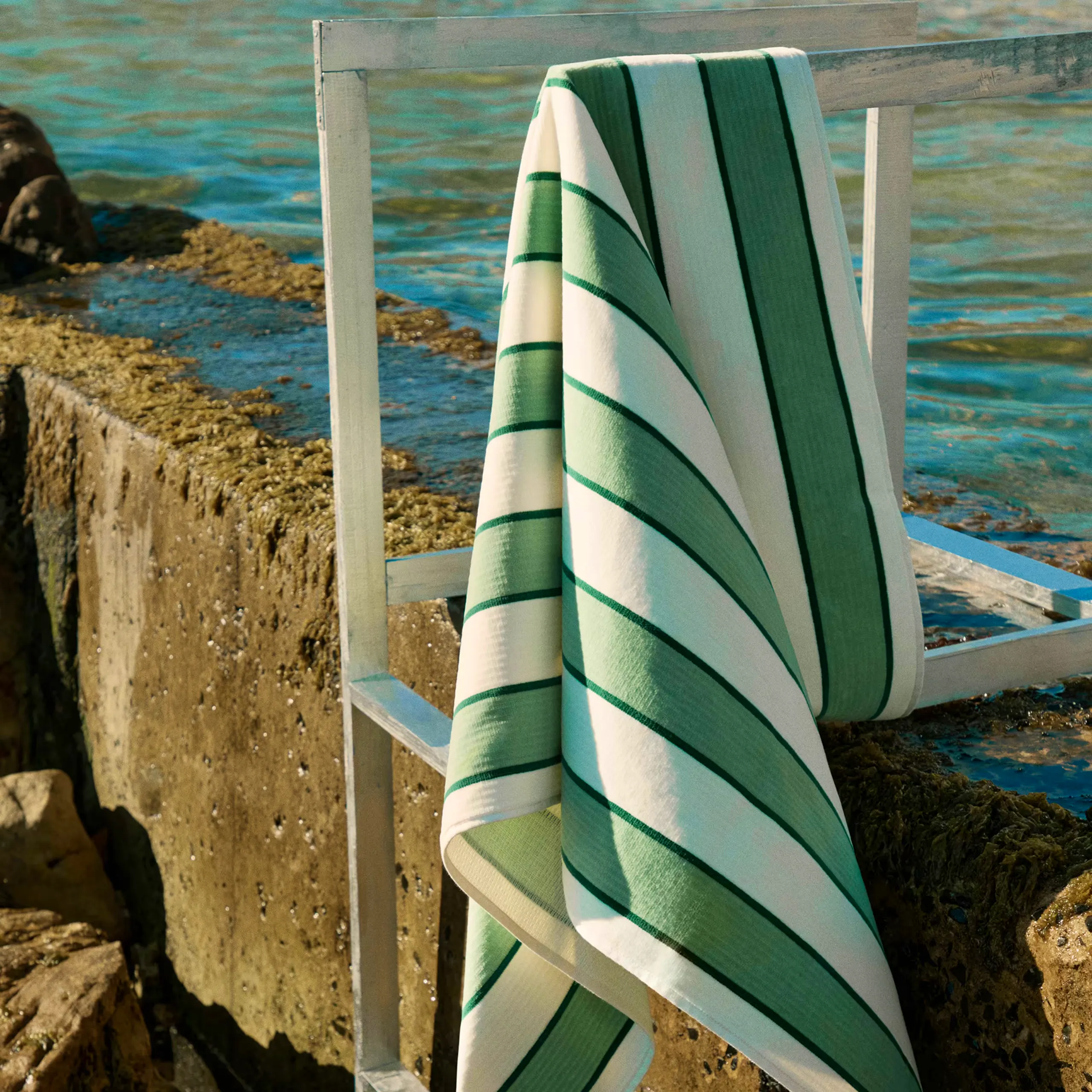 M&S Pure Cotton Sand Resistant Beach Towel, £15