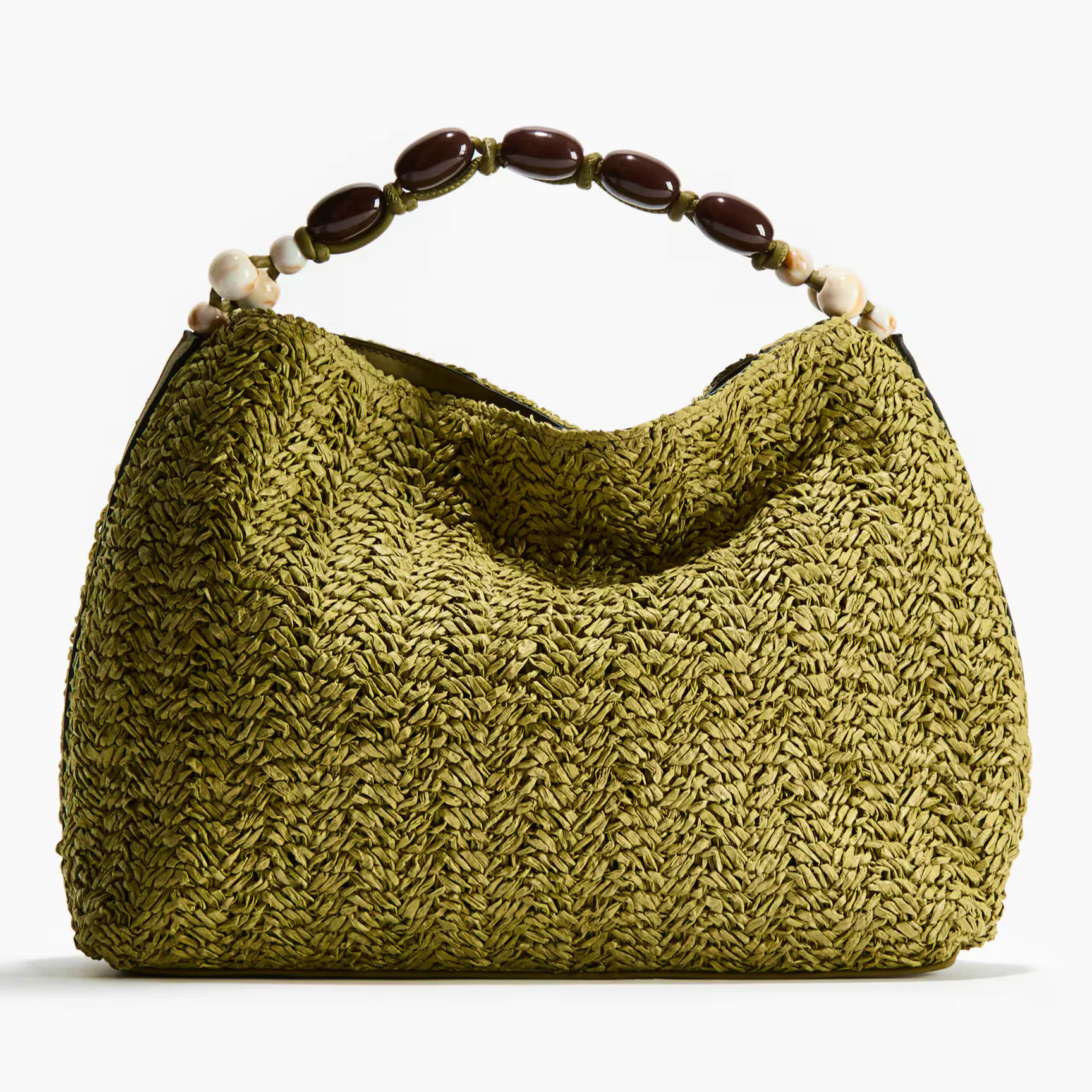 H&M Striped Woven Tote, £28