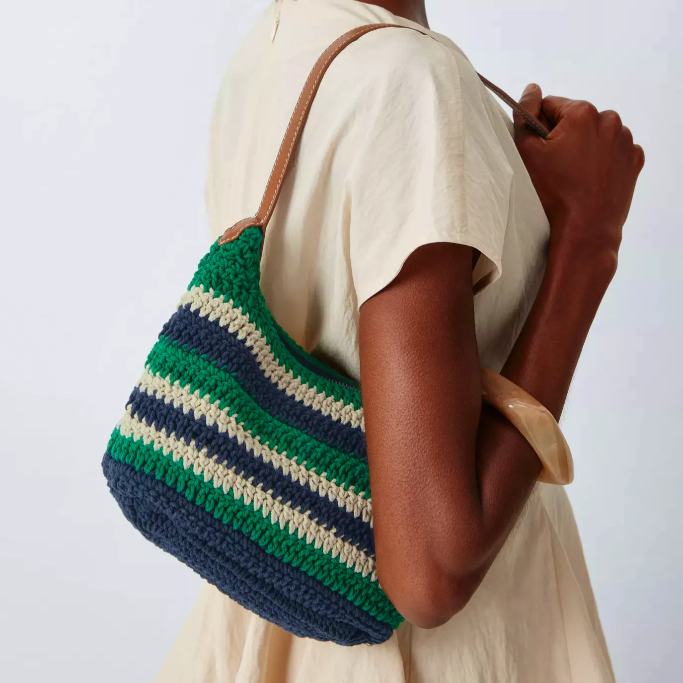 John Lewis Knitted Tote Bag, £35