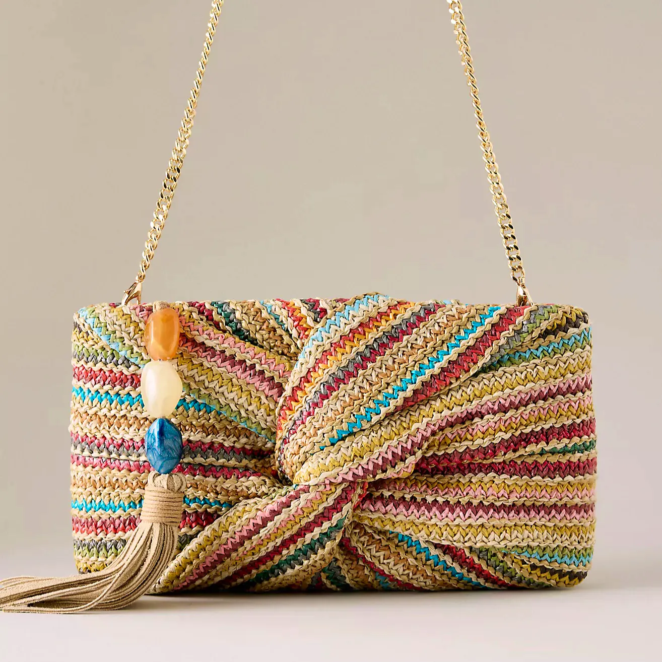 Anthropologie Dolce Vita Elowen Raffia Clutch, £98