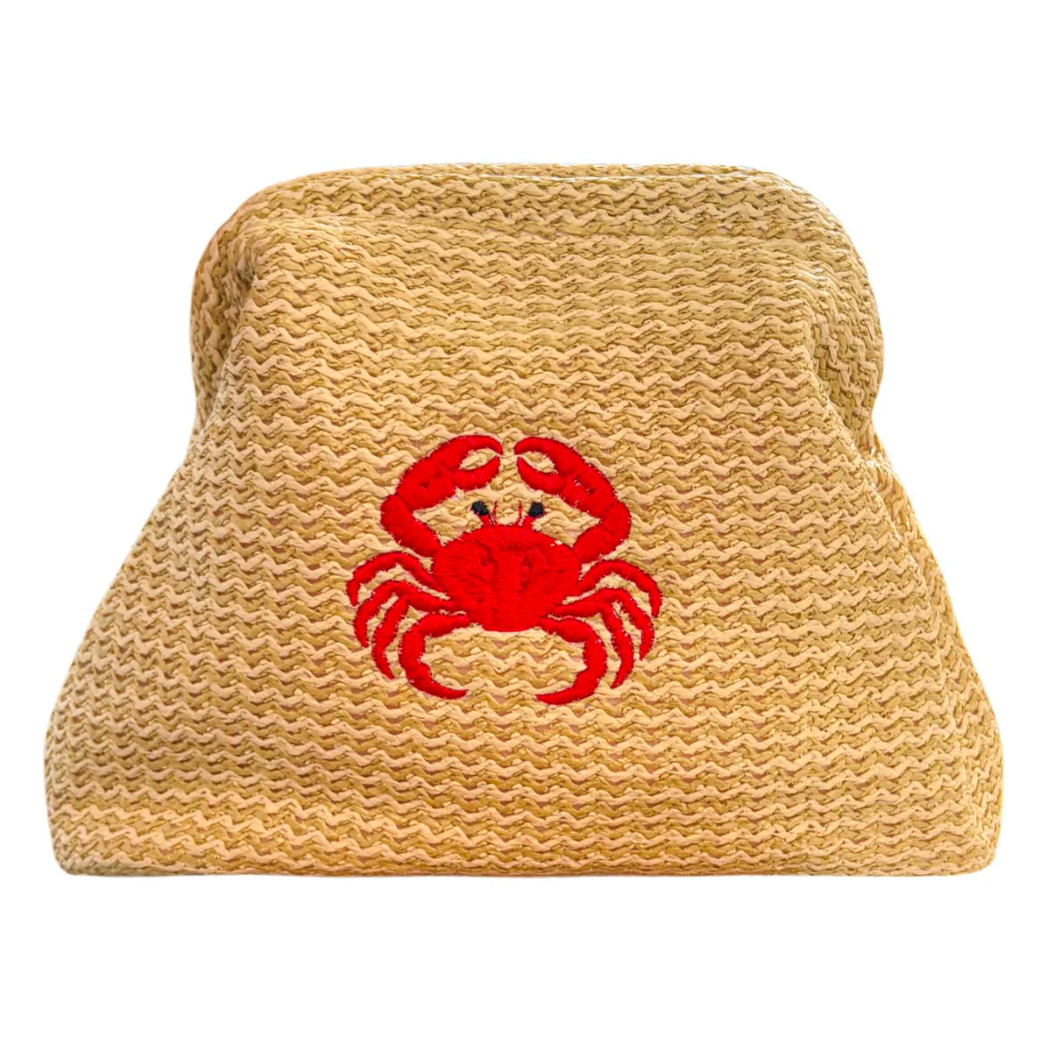 Wolf & Badger Crab Beach Clutch, £130