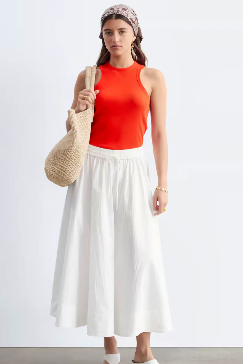 & Other Stories Gathered A-line Maxi Skirt, £77 (Was £97)