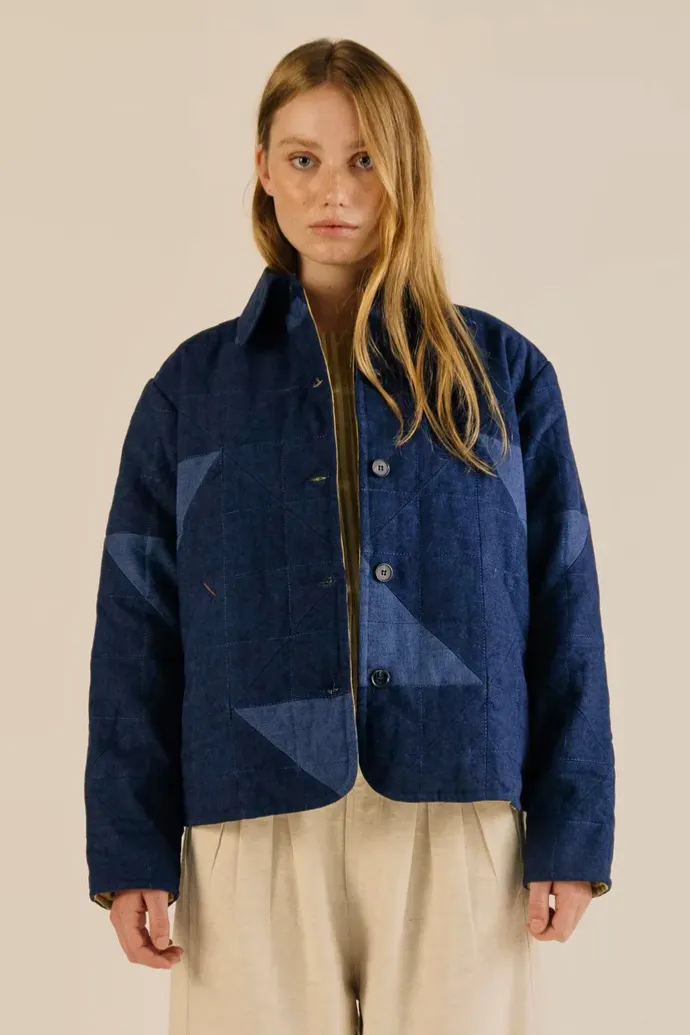 Sideline Say Jacket - Indigo (M and XS only), £206.50 (Was £295)