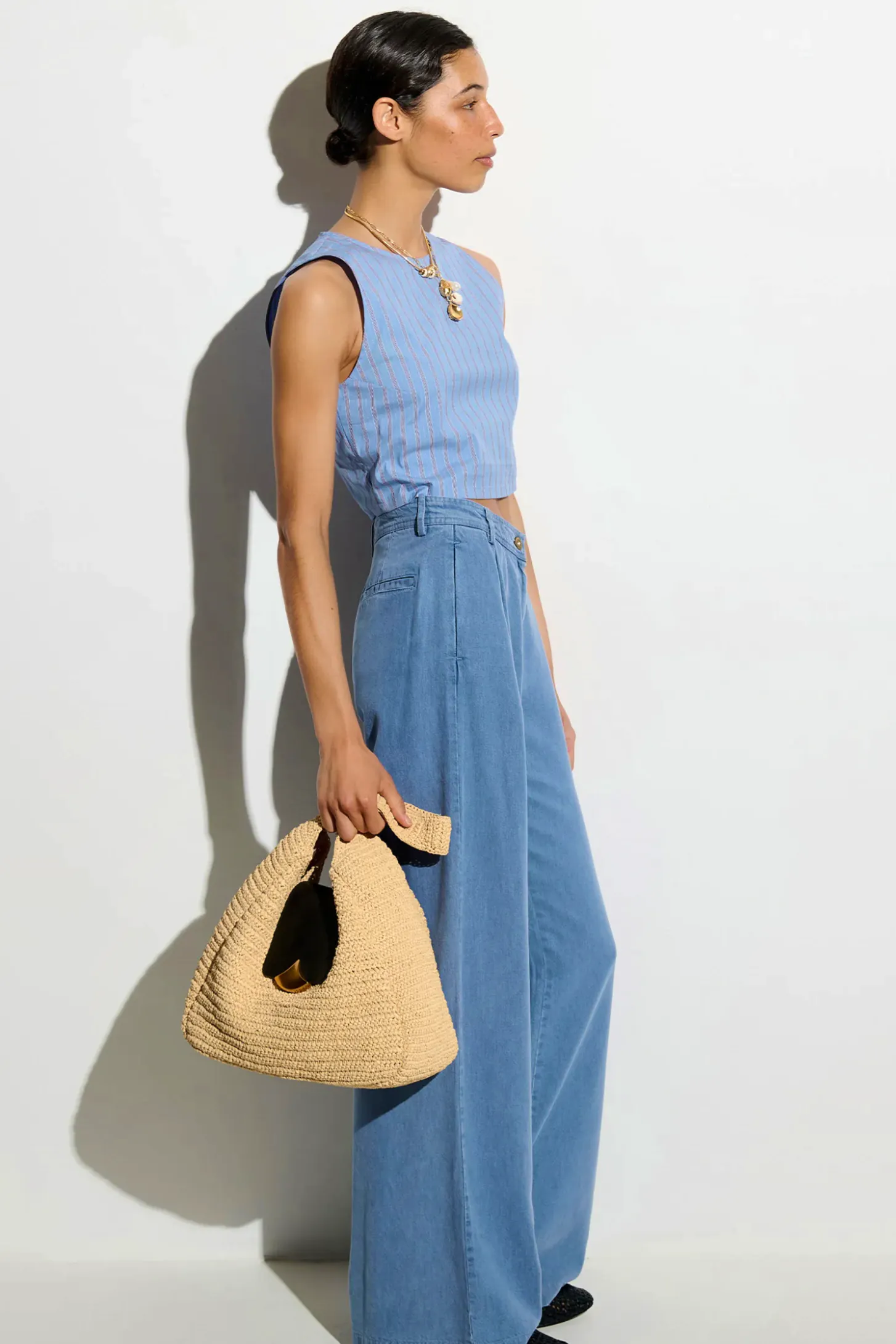 Sessun Pants Provenco Blue, €111 (Was €185)