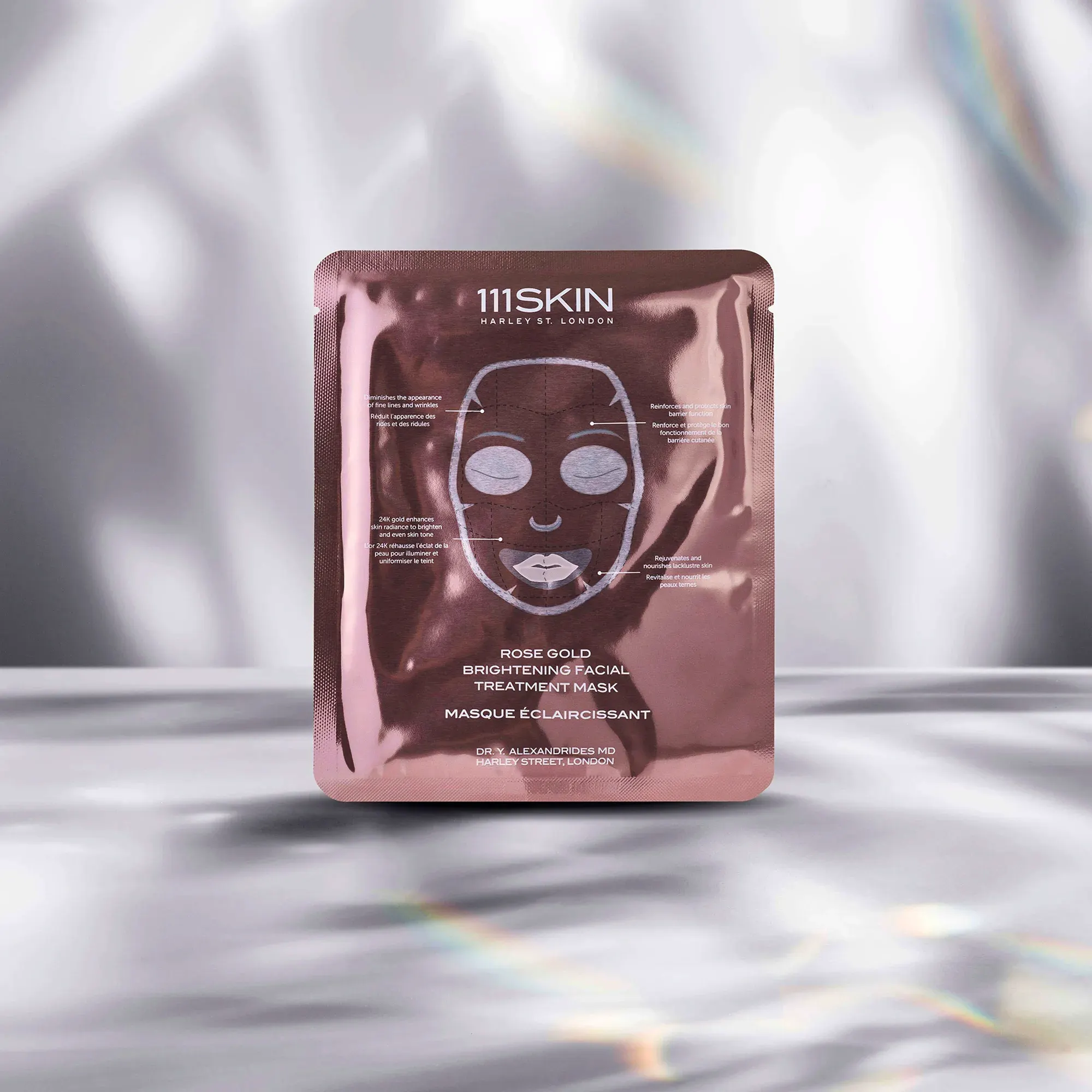 111SKIN Rose Gold Brightening 5-Piece Facial Mask Set