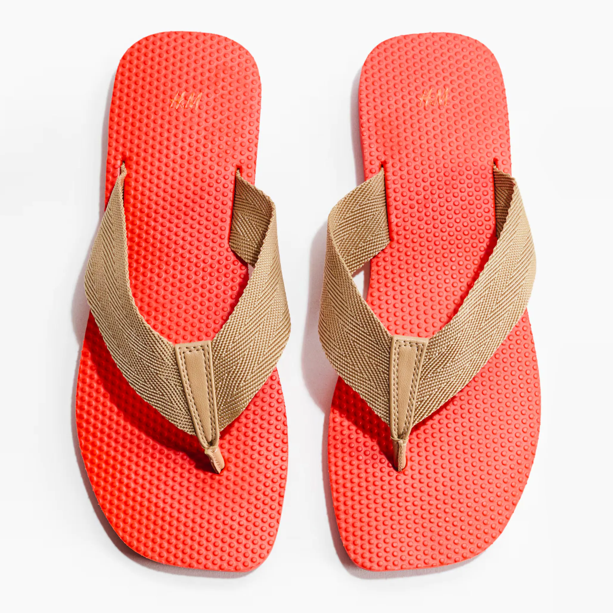 H&M Leather Thong Sandals, £12.99