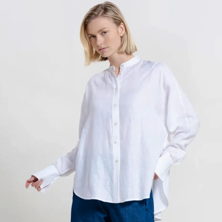 Kate Barton The Lightweight Linen Poet Shirt, £115