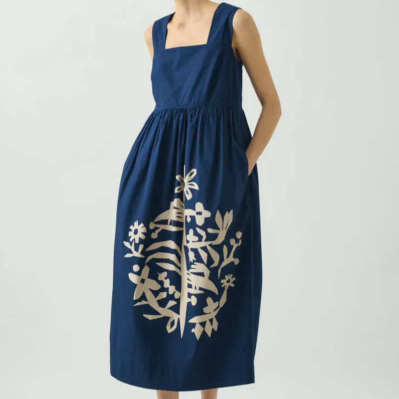 Toast Emma Carlow Tree of Life Print Poplin Dress, £185