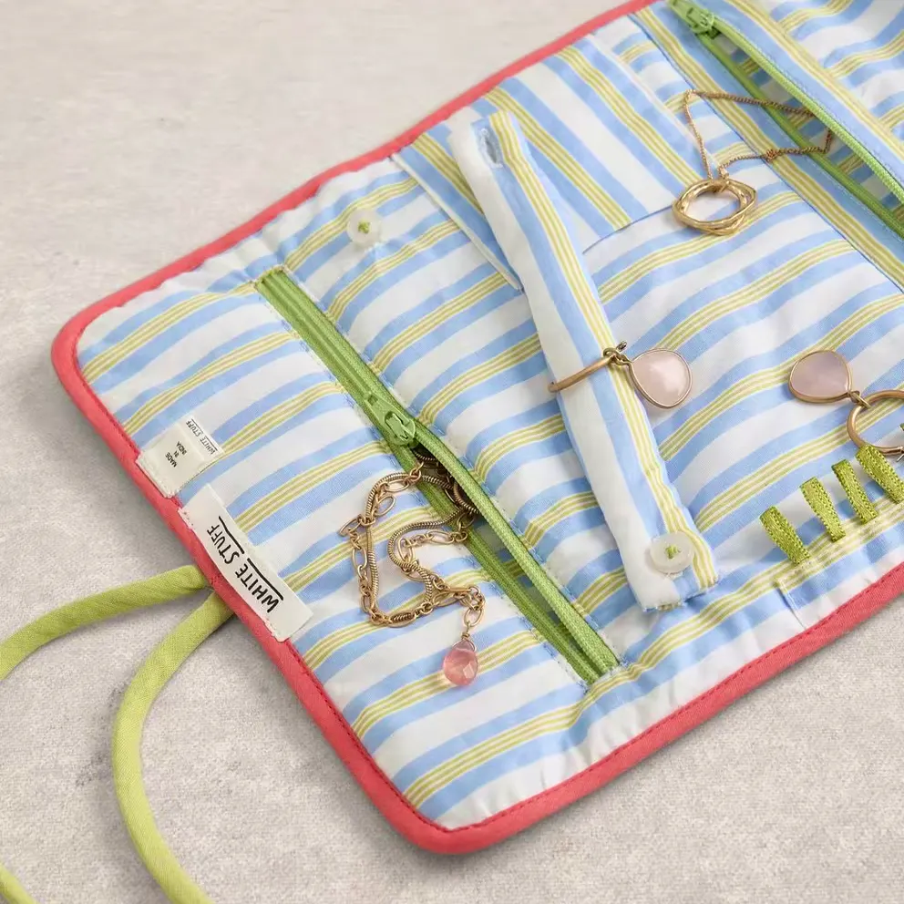 White Stuff Print Jewellery Roll, £15