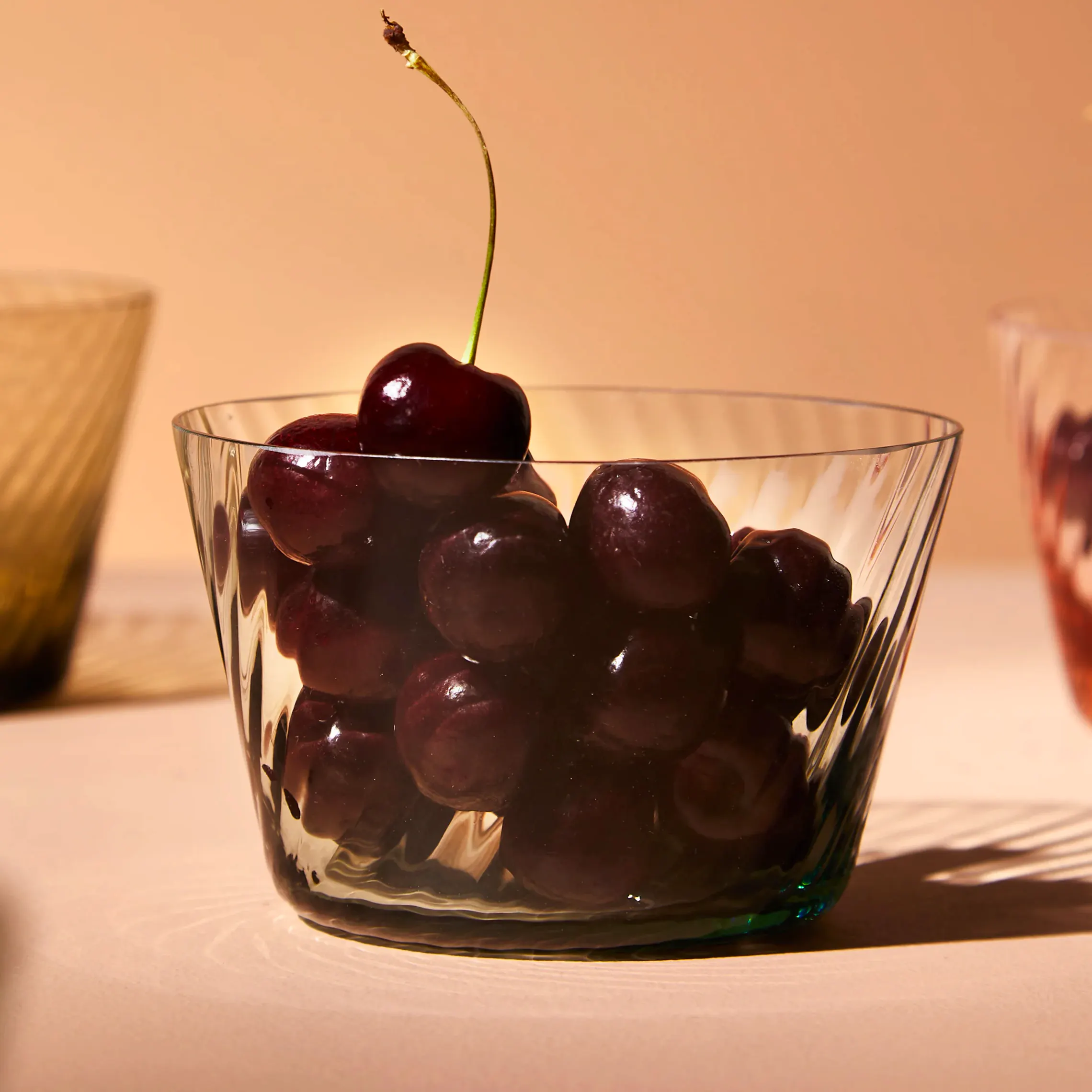 Abask Hand-Blown Glass Dessert Bowls, Set of 6, £240