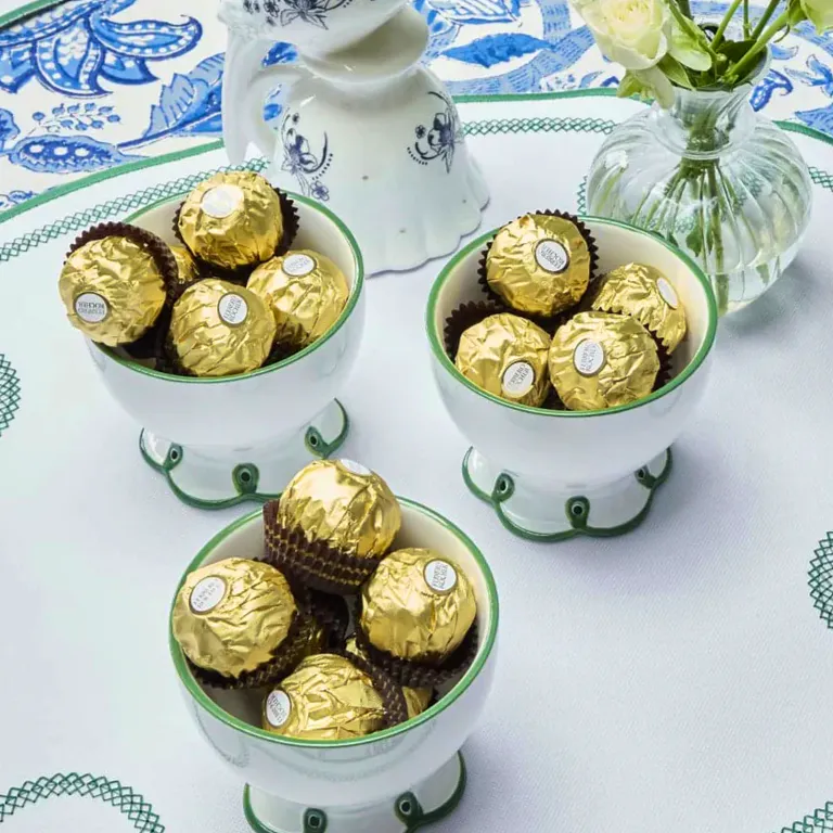 Casa Glorious Green Scalloped Nibbles Bowl - Set of 4, £65