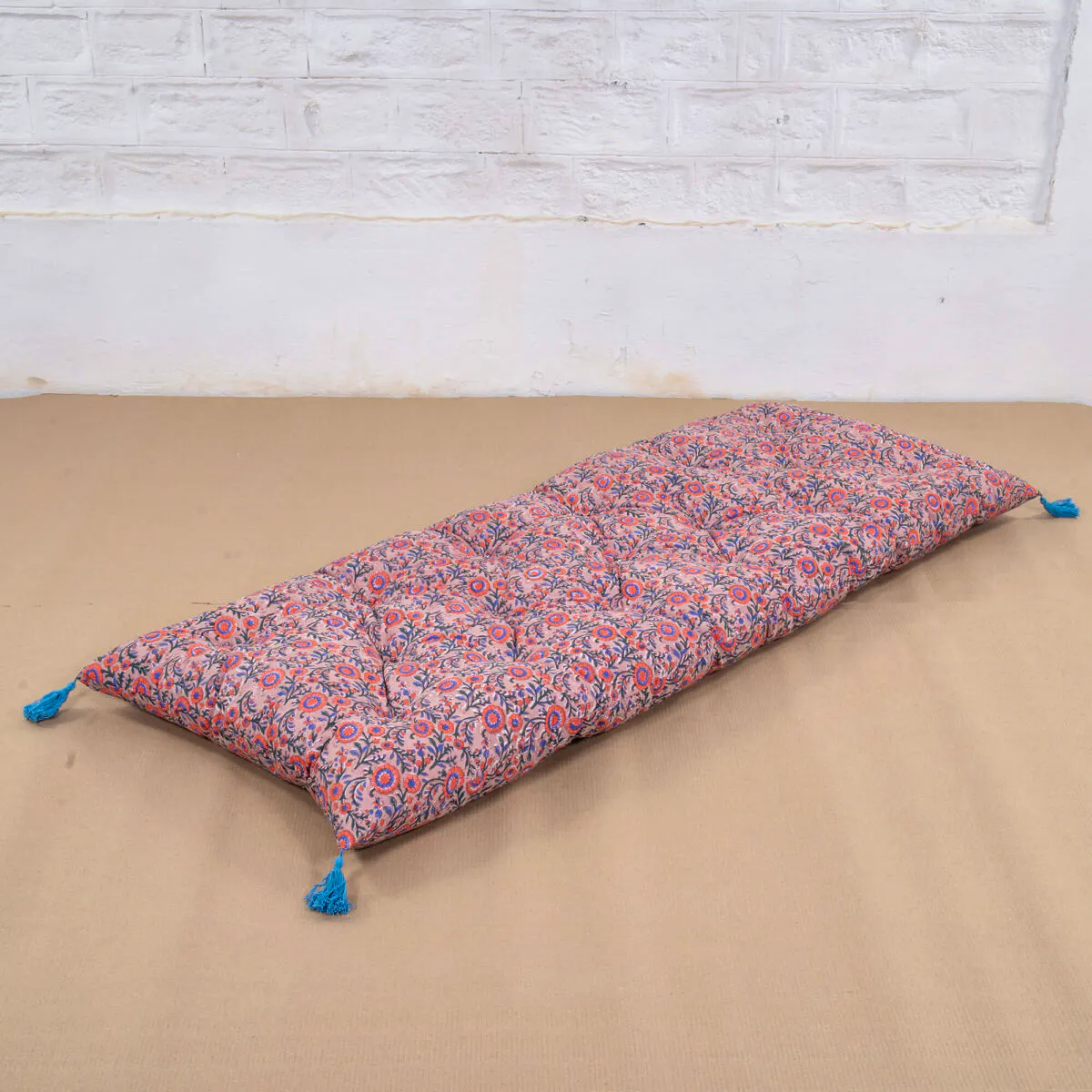 Ember Home Vienne Colourful Floral Cotton Mattress, £69