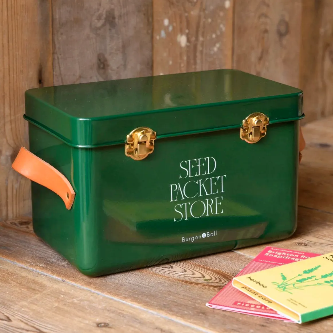 Burgon & Ball Seed Pack Storage Tin, £24.95
