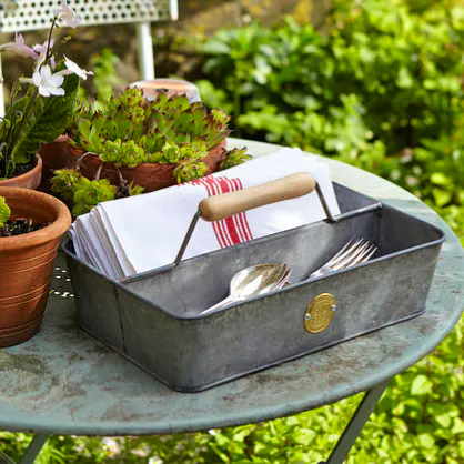 Sophie Conran for Burgon & Ball Galvanised Trug, £28.49