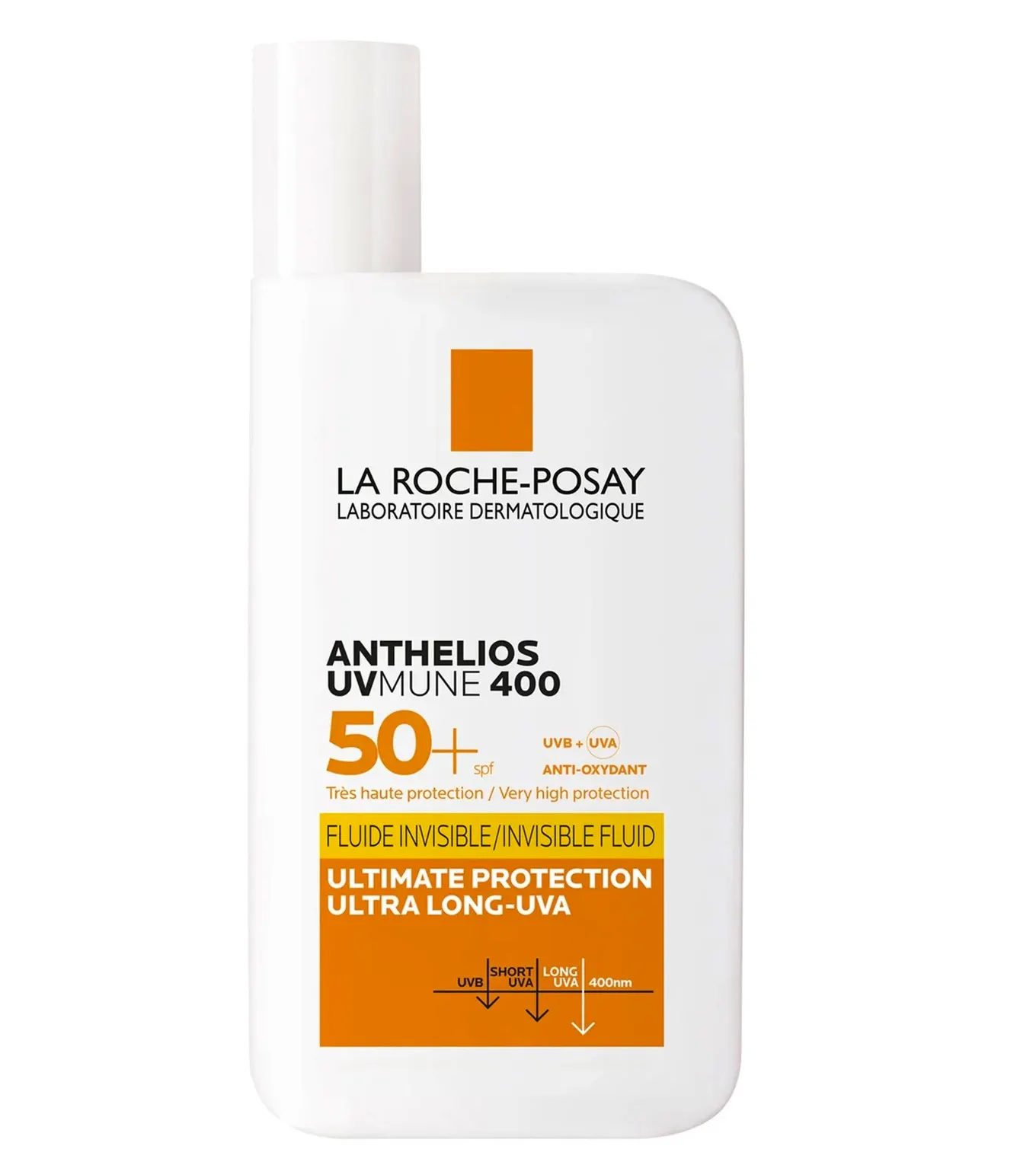 La Roche-Posay Anthelios UVMune 400 Invisible Fluid Non-Perfumed Suncream SPF50+ 50ml Copy