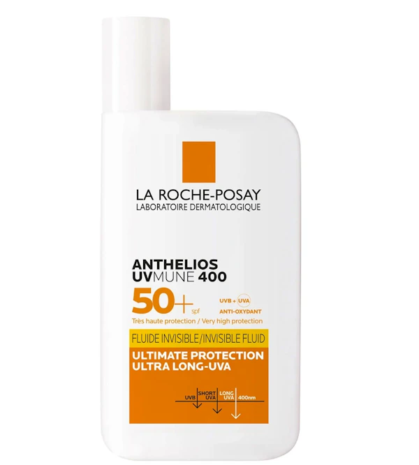 La Roche-Posay Anthelios UVMune 400 Invisible Fluid Non-Perfumed Suncream SPF50+ 50ml Copy