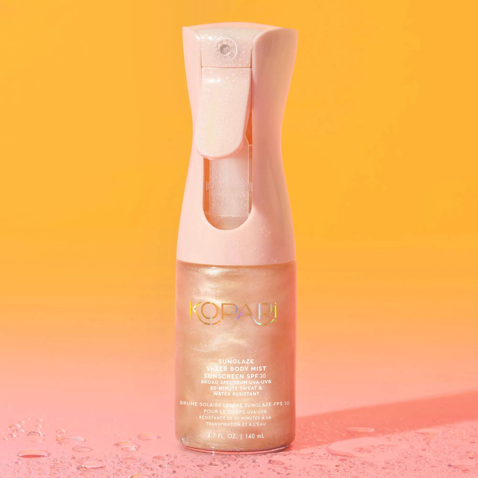 Kopari Beauty Sunglaze Sheer Body Mist Sunscreen SPF 30 140ml