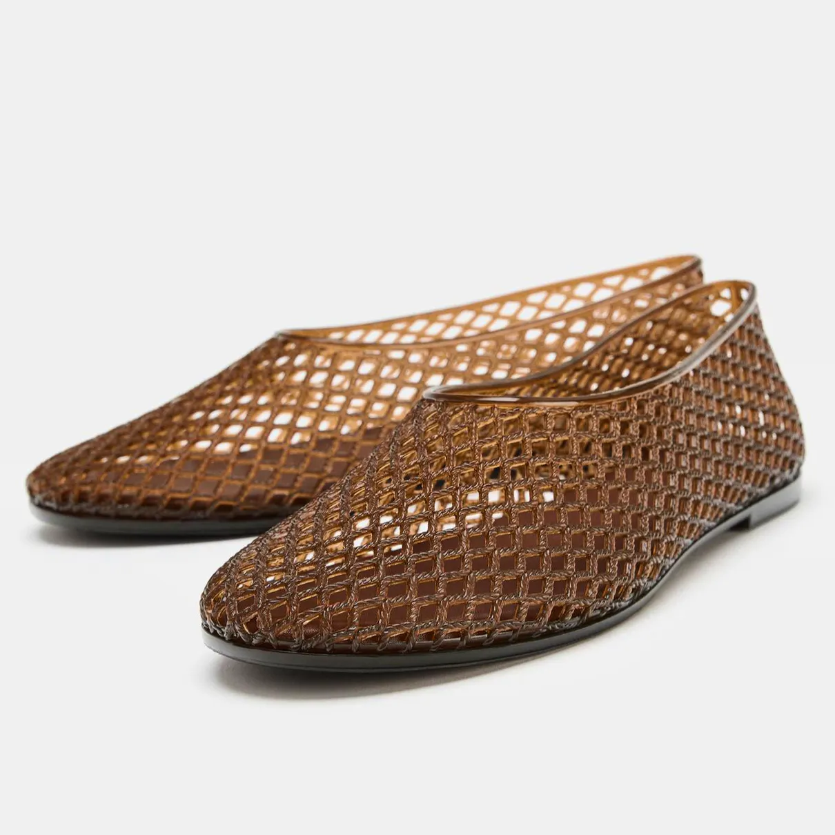 Zara Jelly Ballet Flats, £25.99
