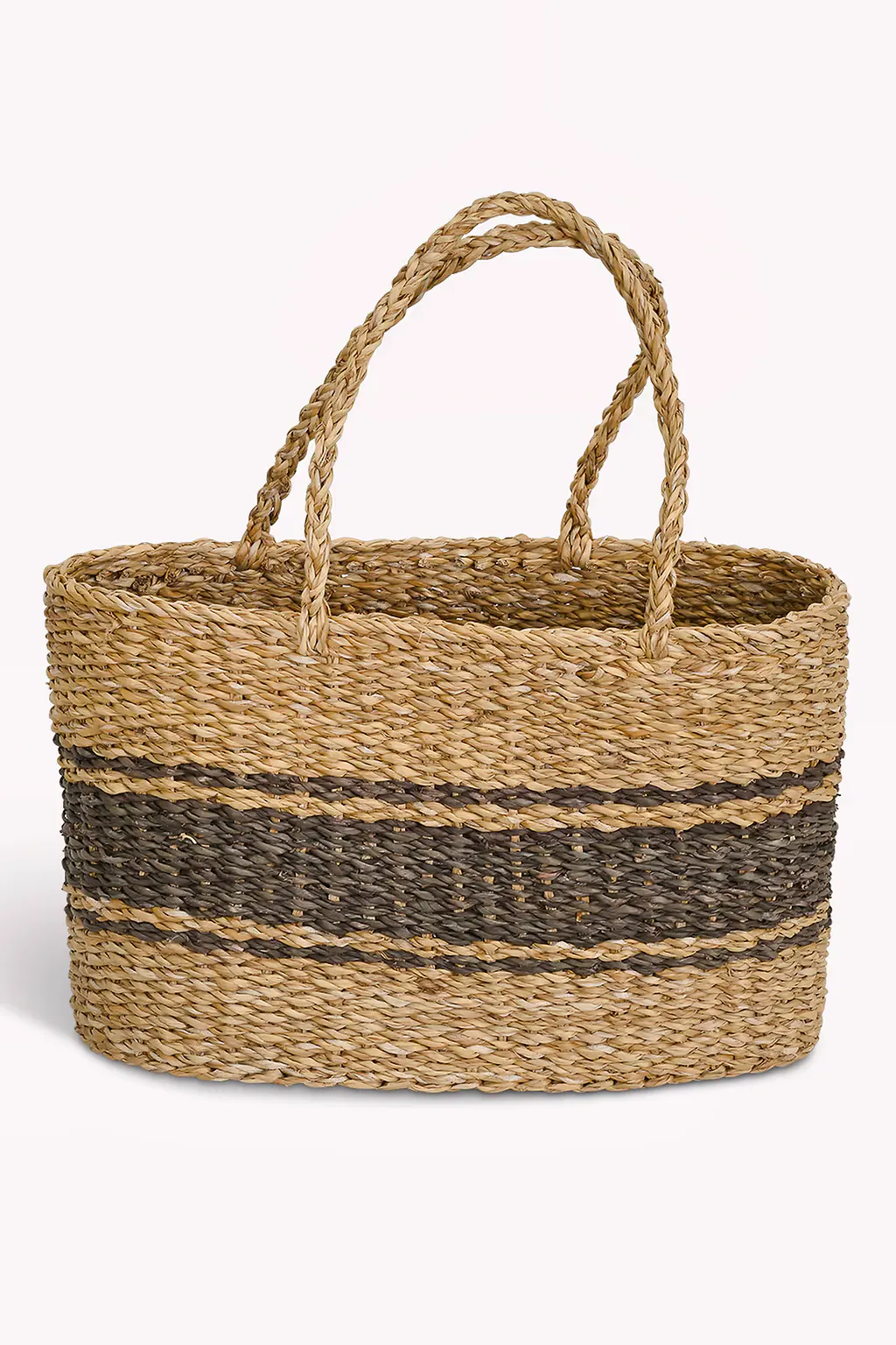 Garden Trading Upton Market Bag - Seagrass, Charcoal, £32